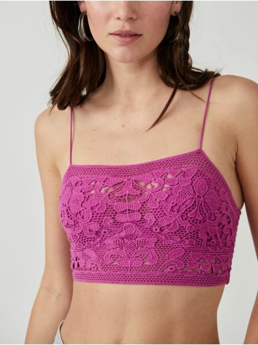 Free People One Lyra Bralette - Dahlia Mauve